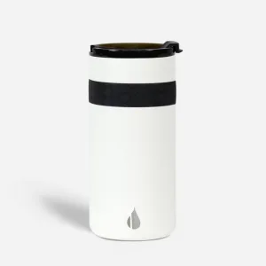 12oz Commuter DuoSip Travel Tumbler - White