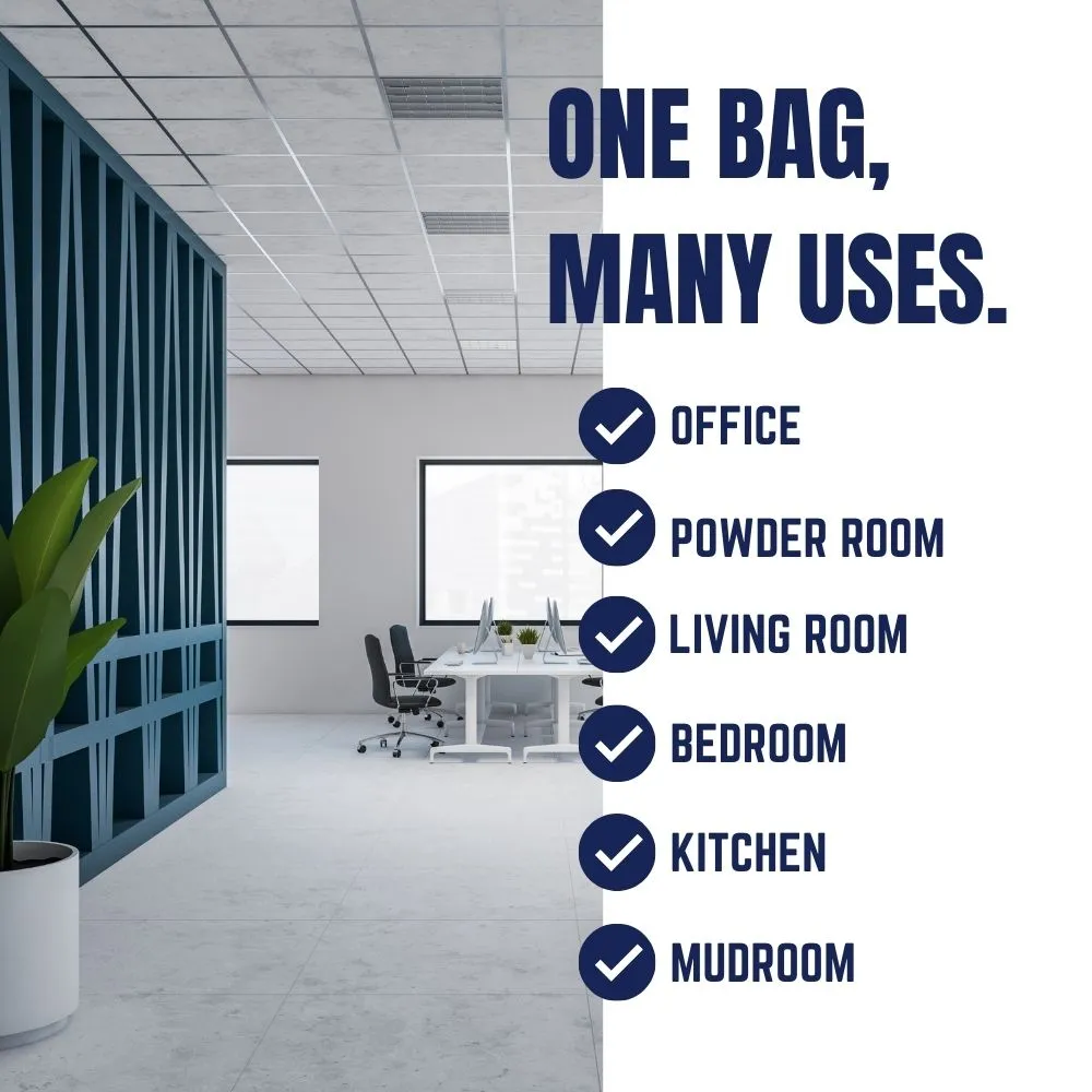 4 Gallon Drawstring Bags - 0.7 Mil - 200/Case