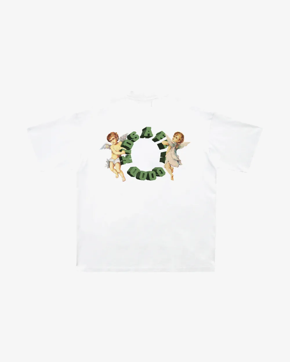 A FEW GOOD KIDS CHERUB CUPID WHITE TEE