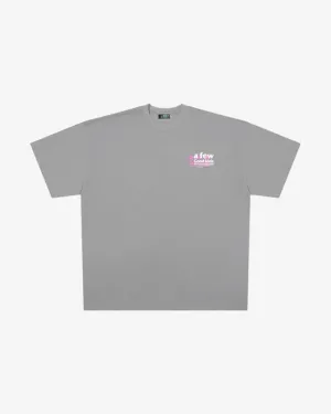 A FEW GOOD KIDS SS23 BASIC LOGO GREY TEE (NEW)