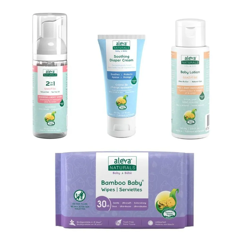Aleva Naturals Newborn Travel Pack