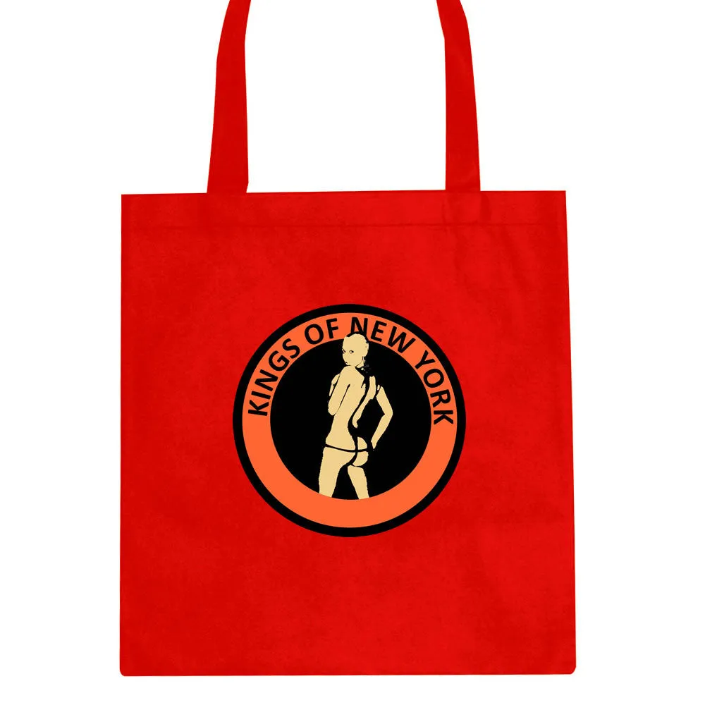 Amber Twerk Kings Of New York Logo Tote Bag