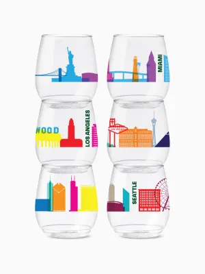 American Skylines - POP 14oz Vino