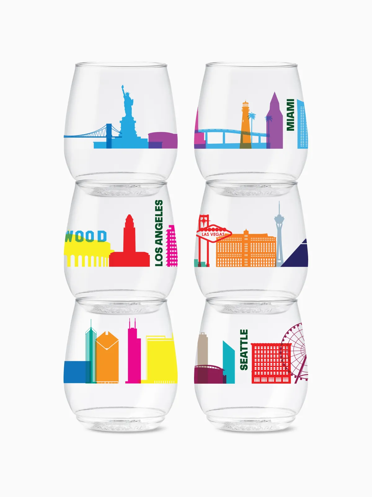 American Skylines - POP 14oz Vino
