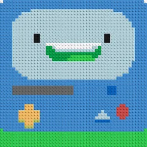 BMO (Adventure Time) - Brick Art Mosaic Kit