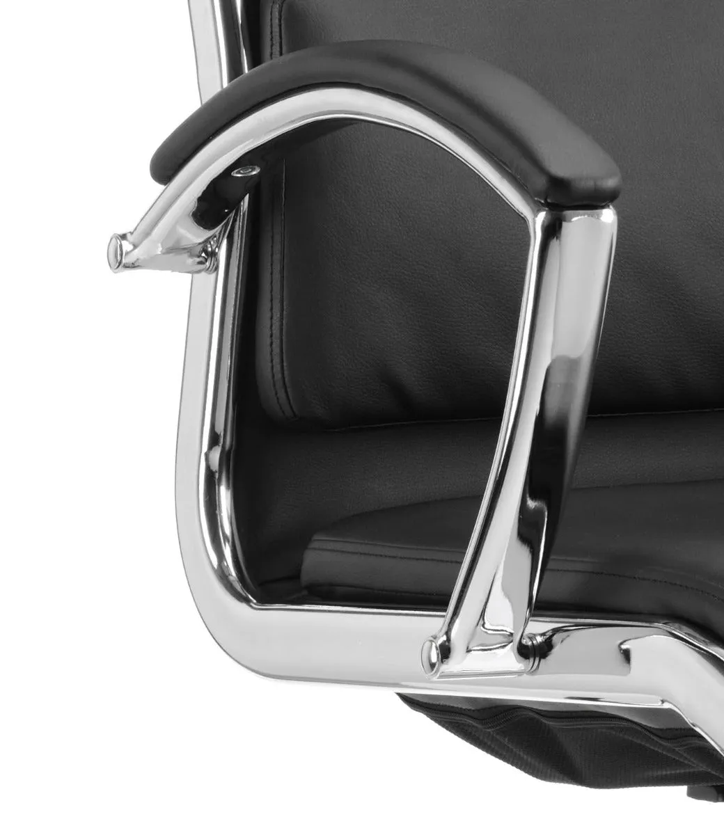 Classic Leather Medium Back Boardroom Chair