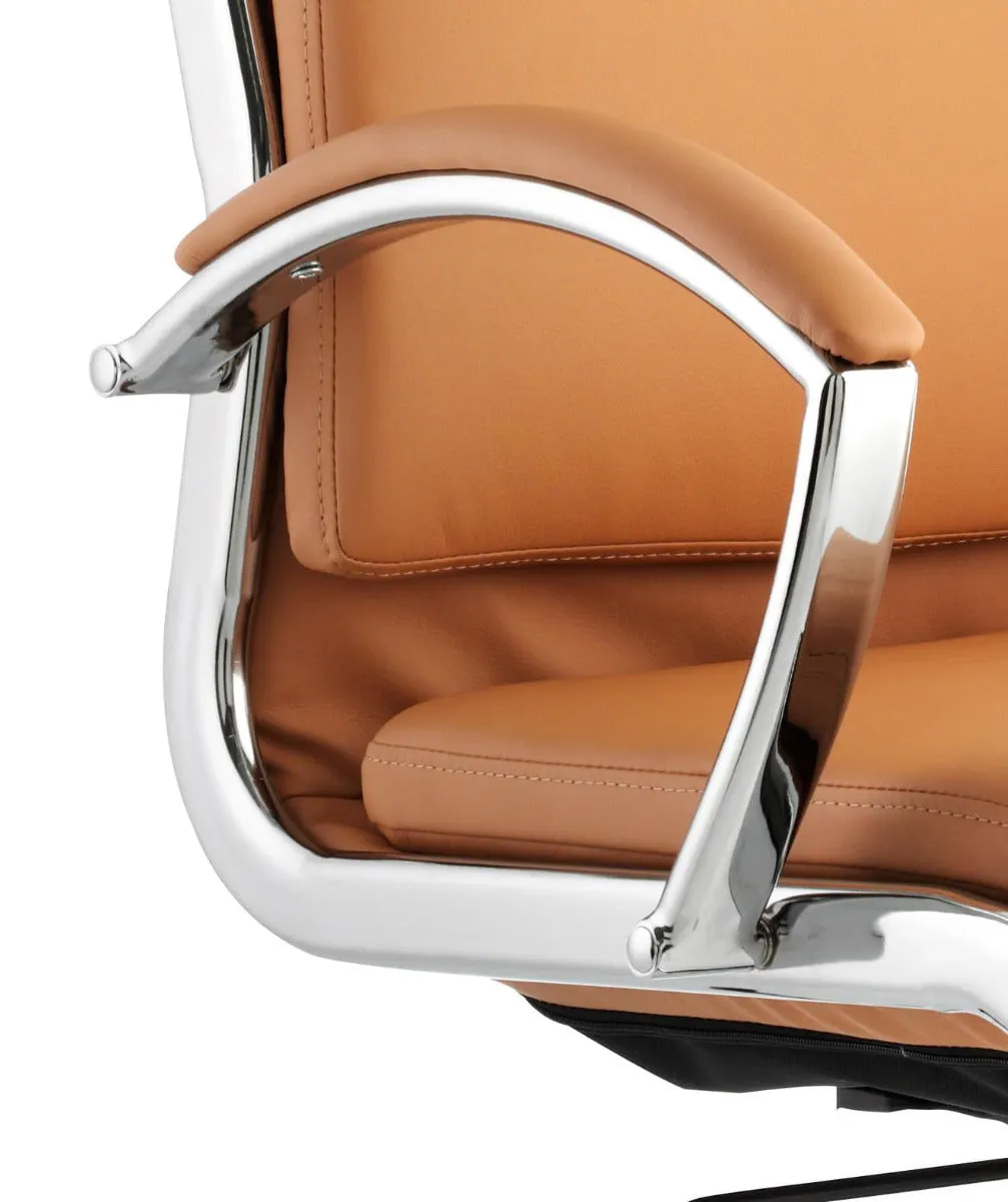 Classic Leather Medium Back Boardroom Chair