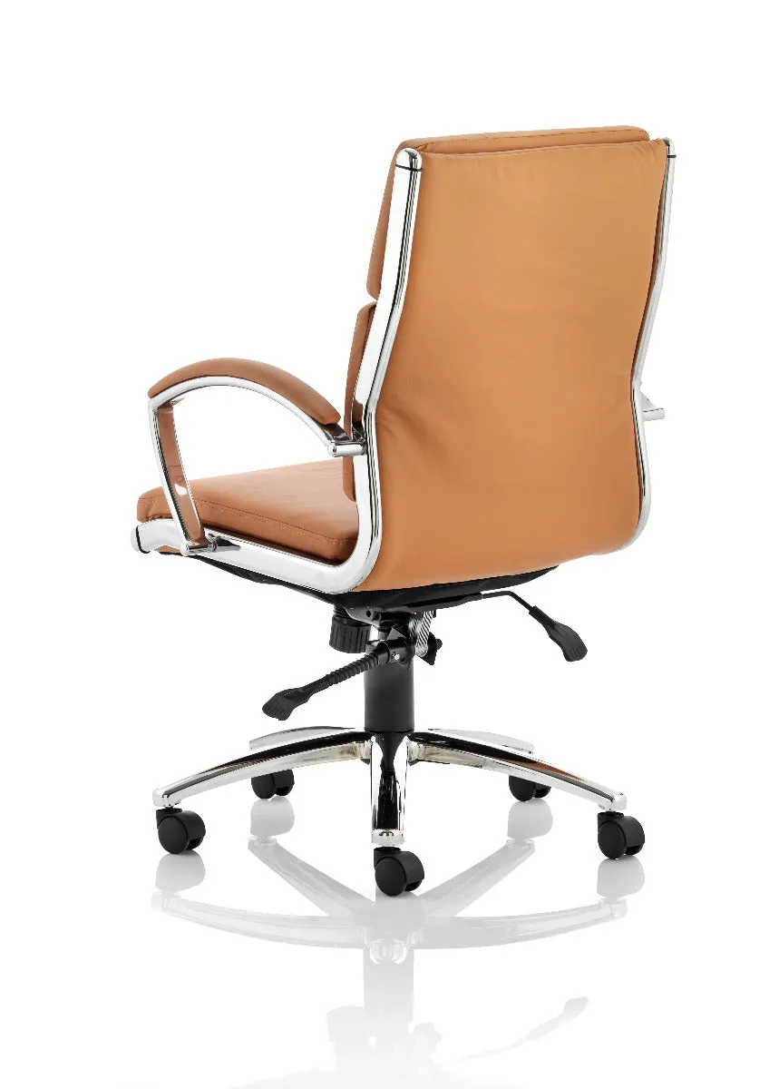 Classic Leather Medium Back Boardroom Chair