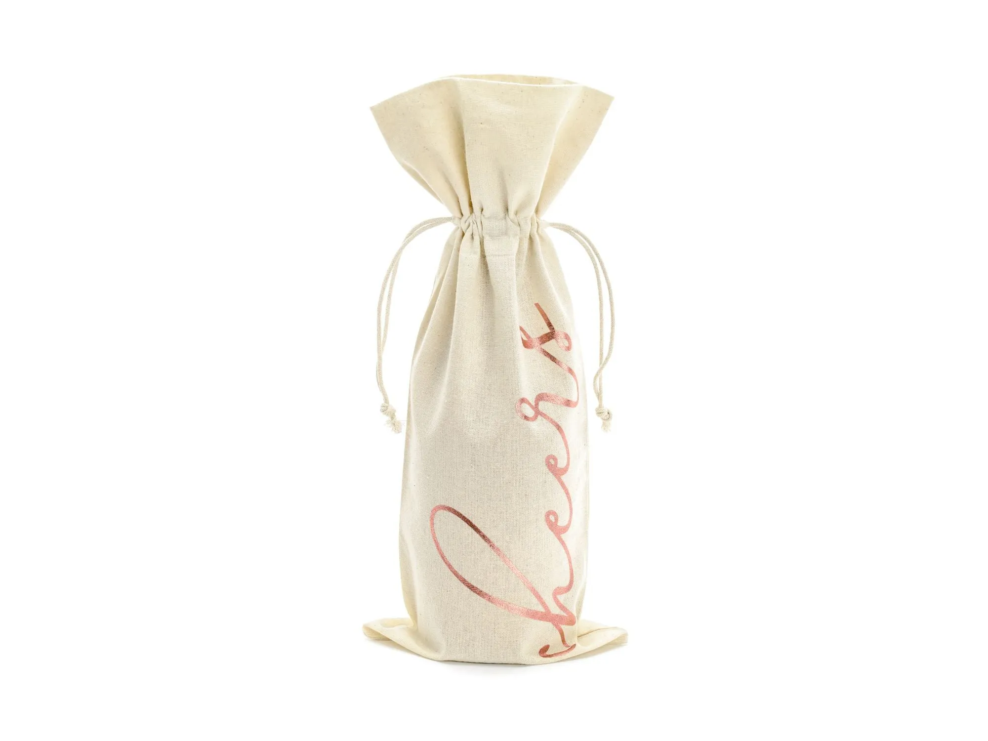 Cotton Wine Bags Cheers Pack of 5