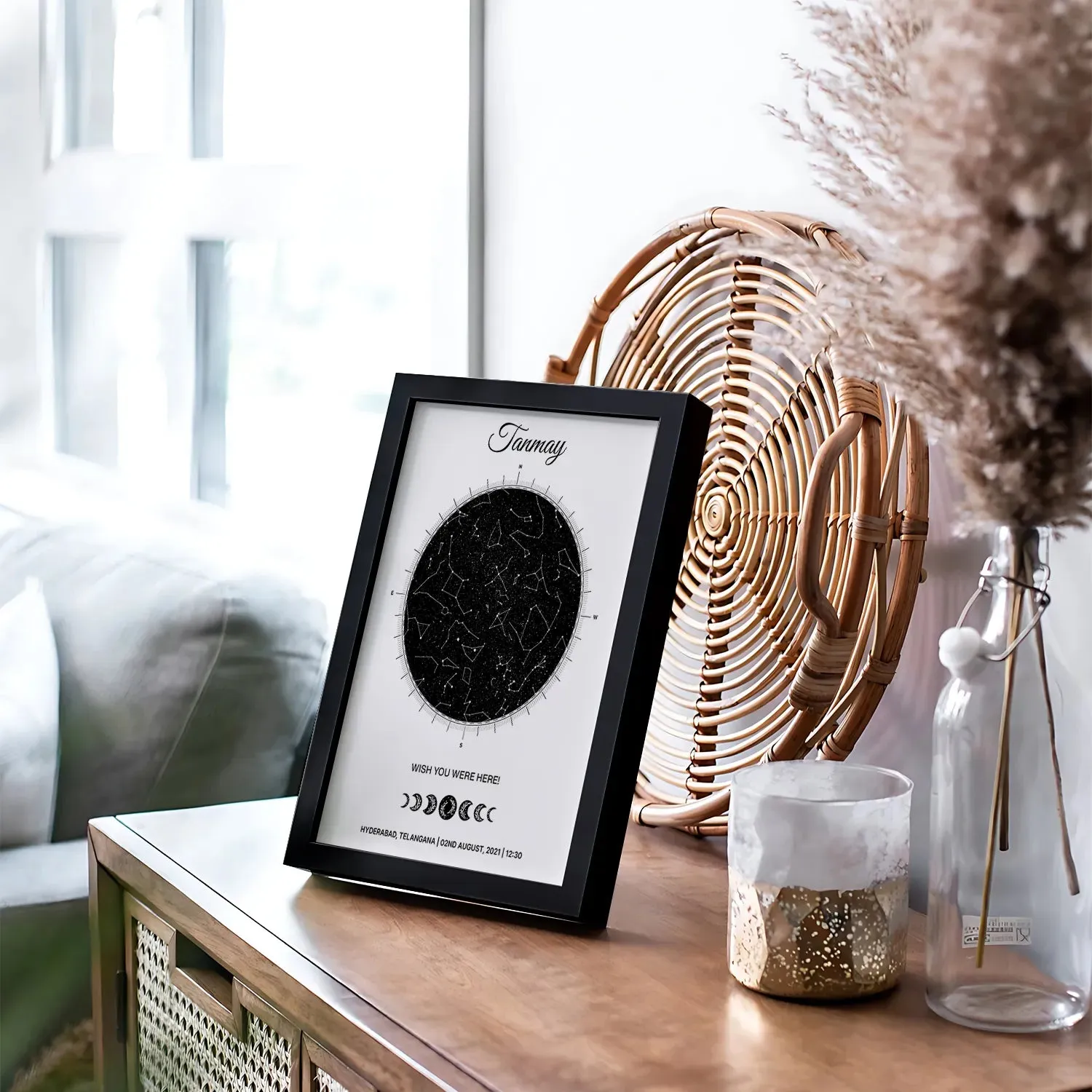 Customized Star Map Classic Style For Desk