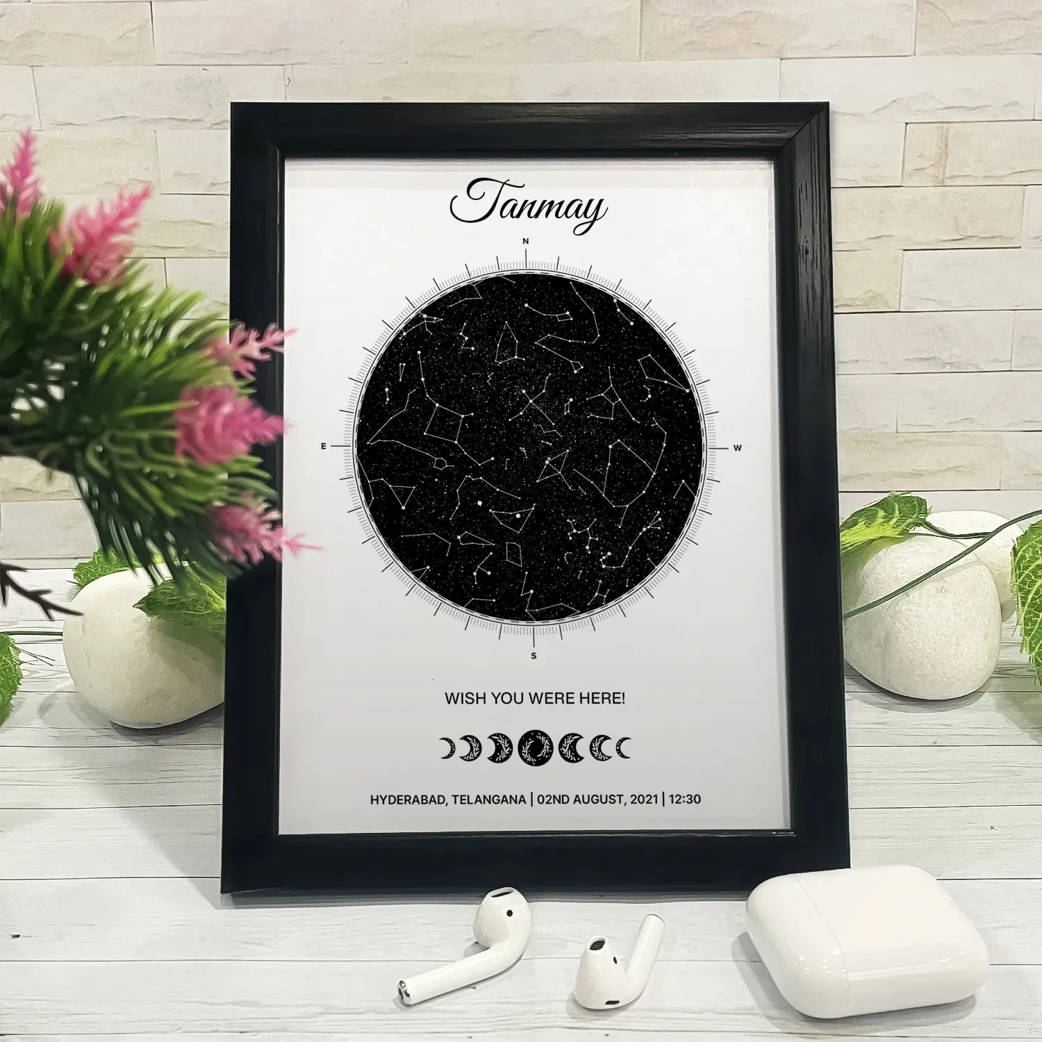 Customized Star Map Classic Style For Desk