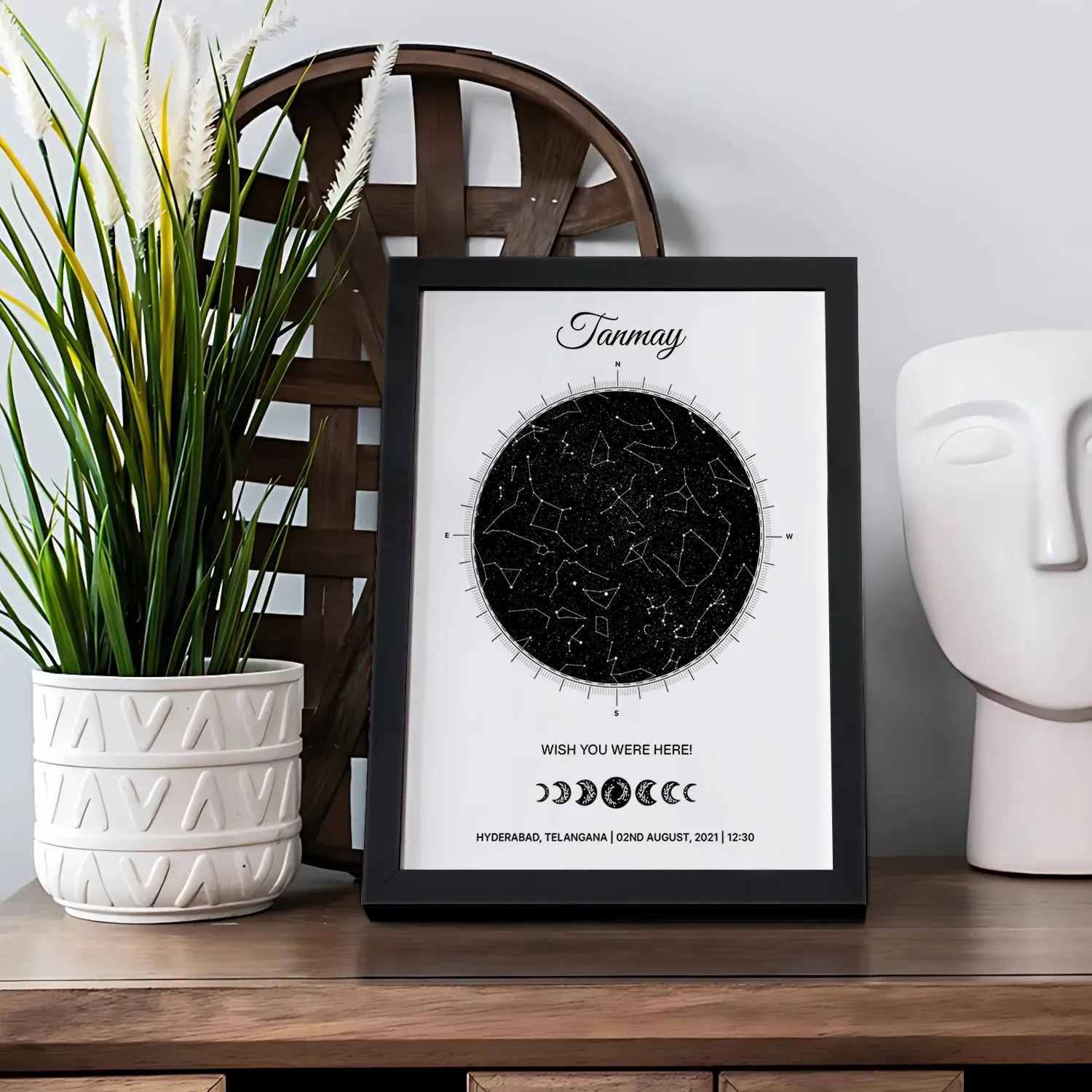 Customized Star Map Classic Style For Desk