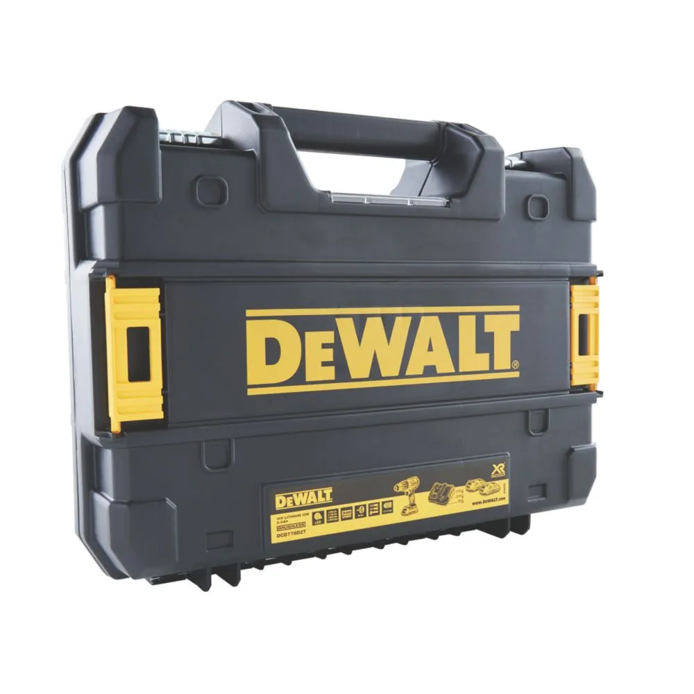 DeWalt DCD778D2TA 18V 2 x 2.0Ah Lithium XR Brushless Electric Hammer Drill