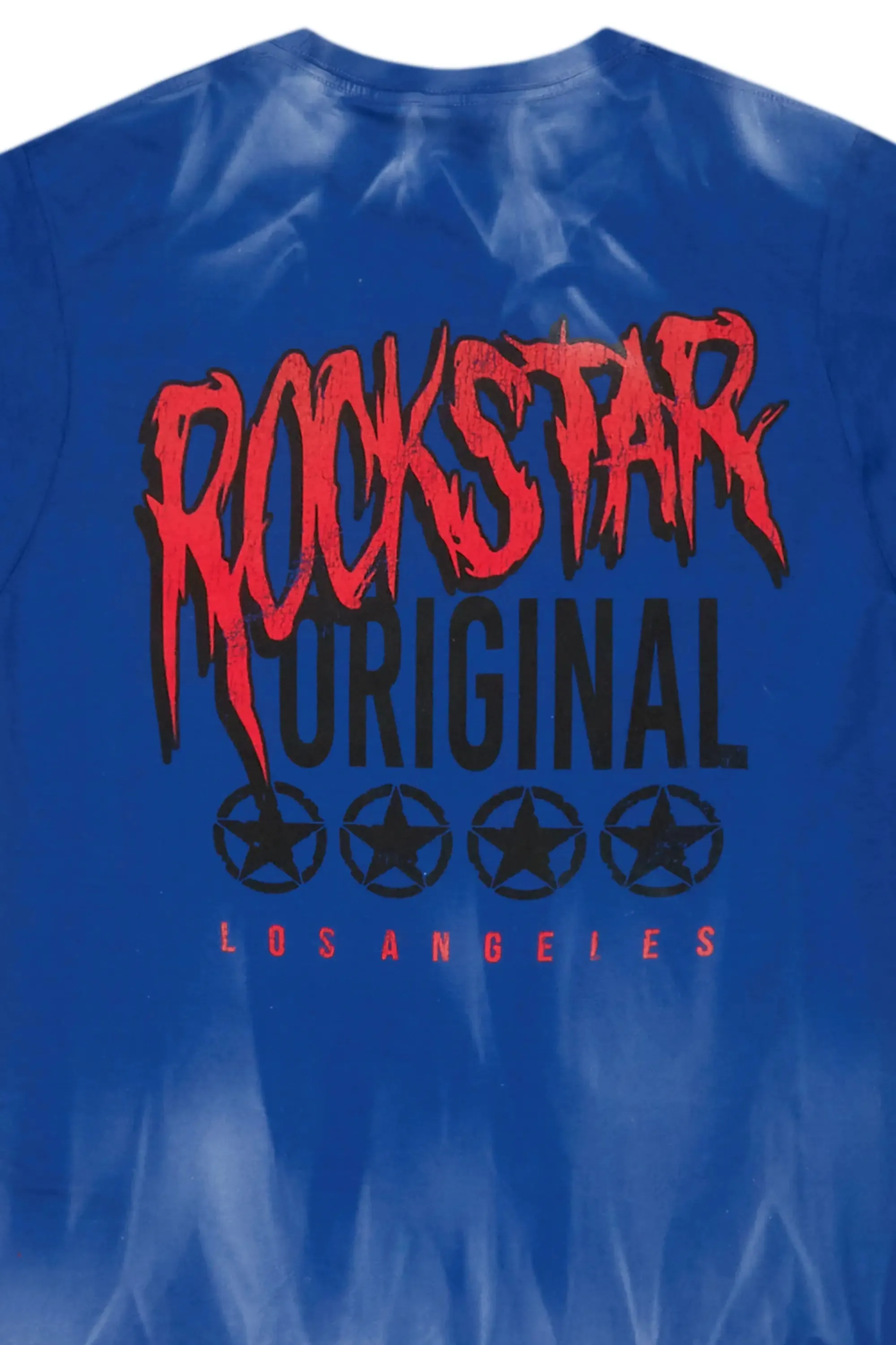 Diandra Royal Blue Oversized T-Shirt
