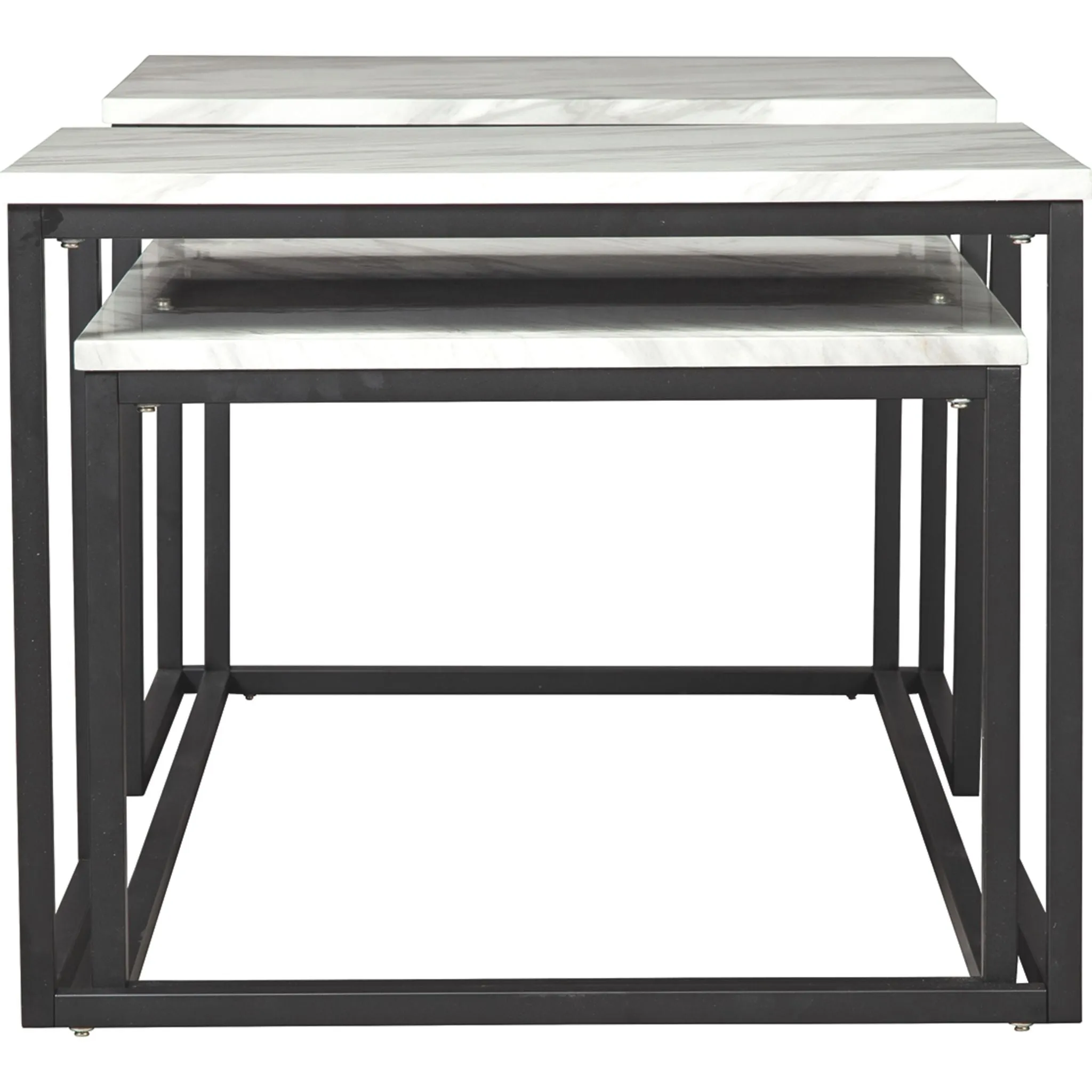 Donnesta 3 Pack Tables - White