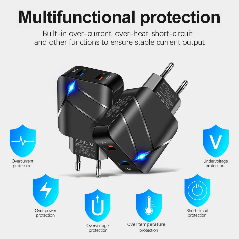 Dual USB Fast Charger