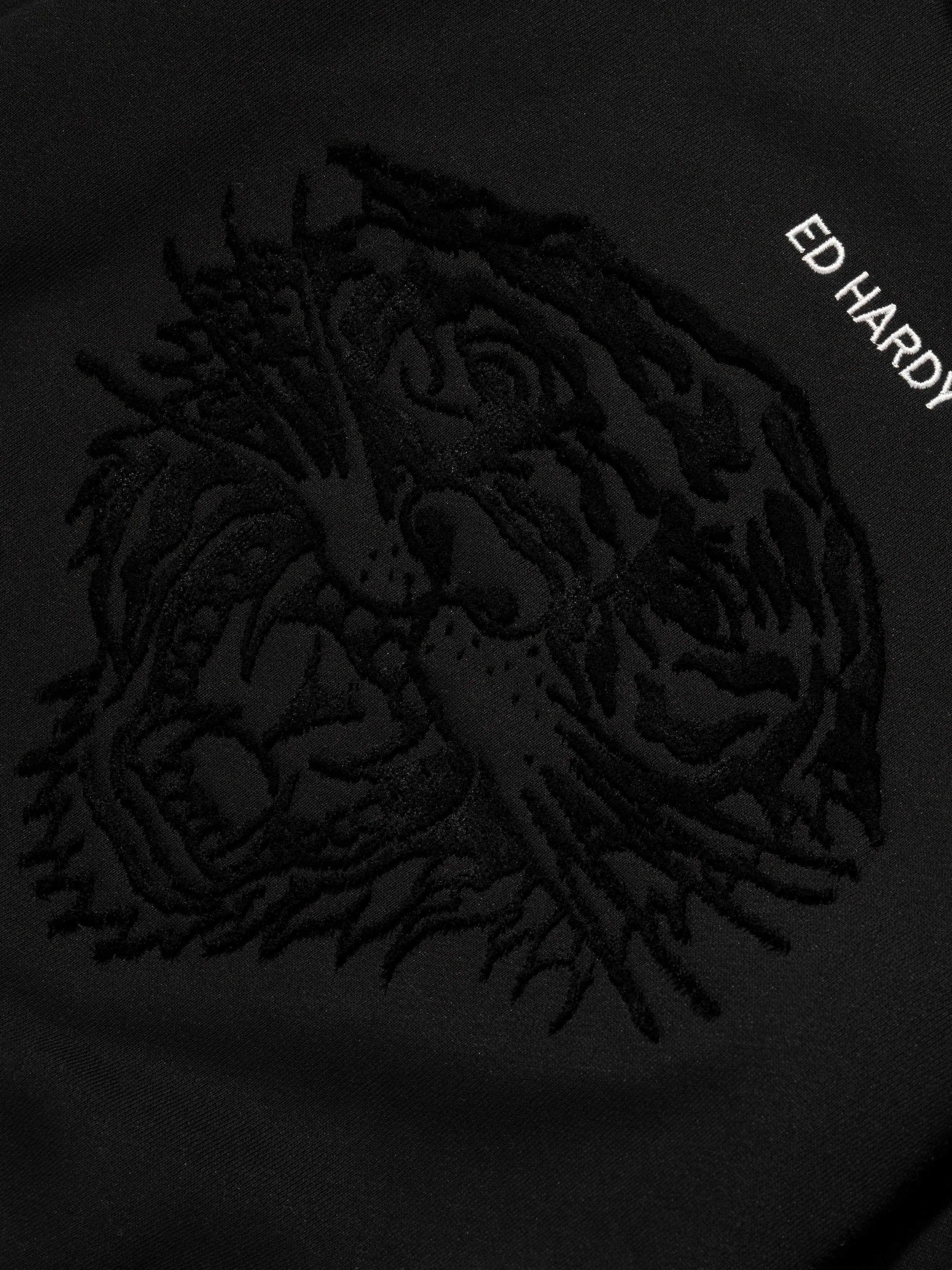 ED Hardy Boys Logo Sweatshirt in Black
