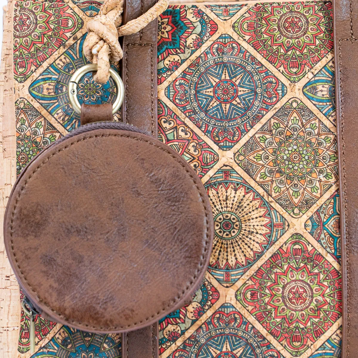 Flash Sale Printed Cork Crossbody and Handbag for Women BAGD-549