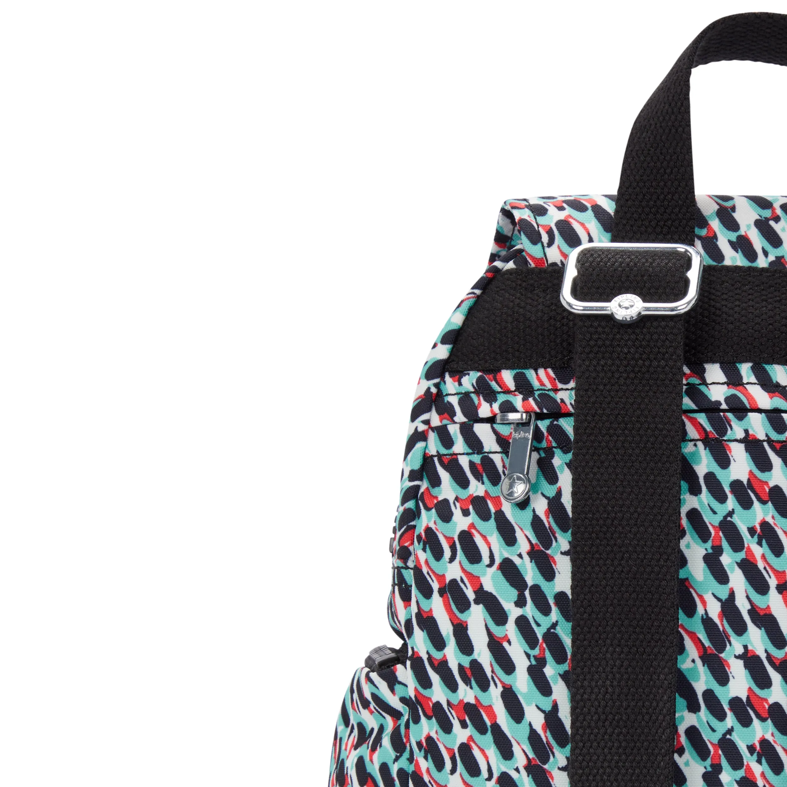 Kipling City Zip Mini Abstract Print Mini Backpack C2I3735-GN6
