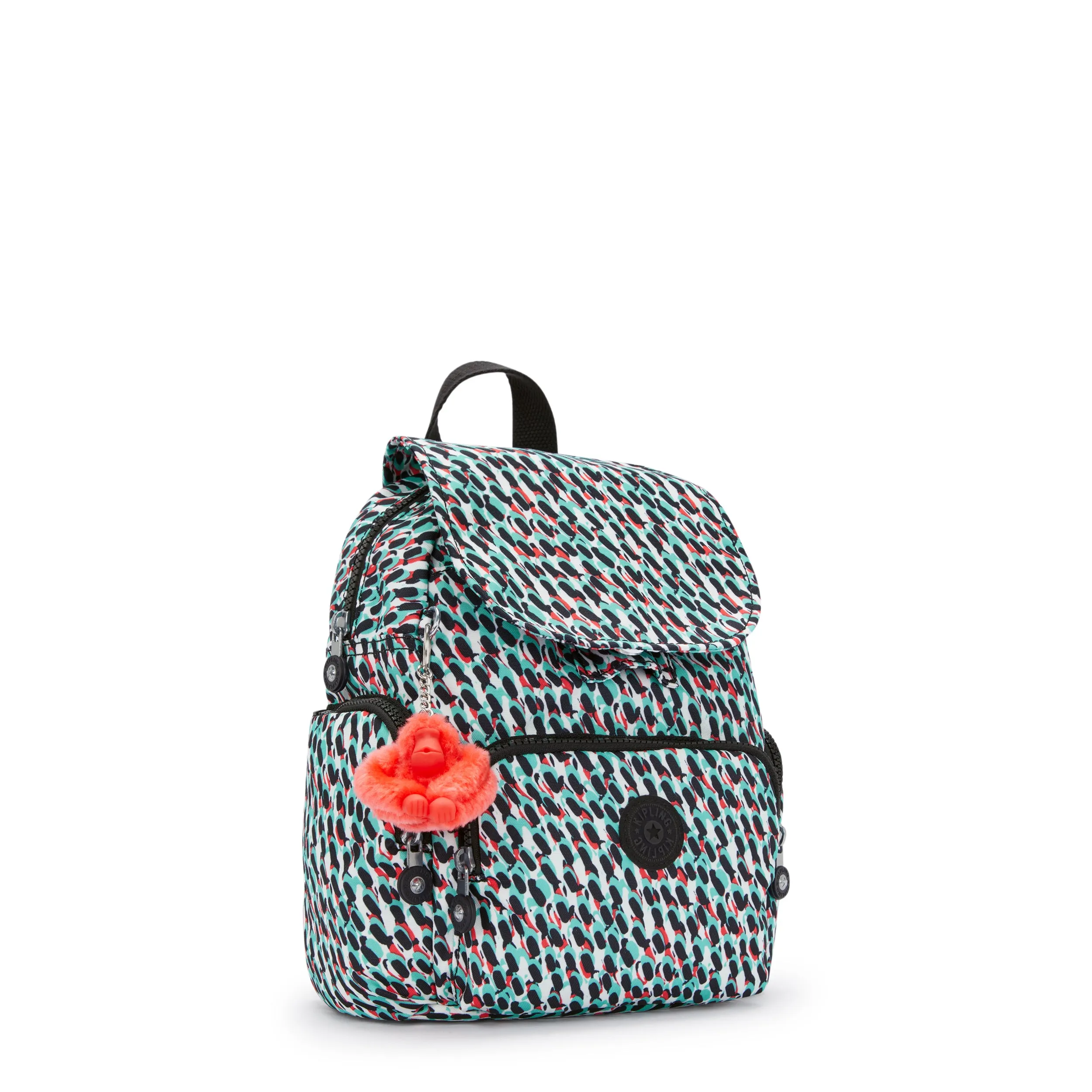 Kipling City Zip Mini Abstract Print Mini Backpack C2I3735-GN6