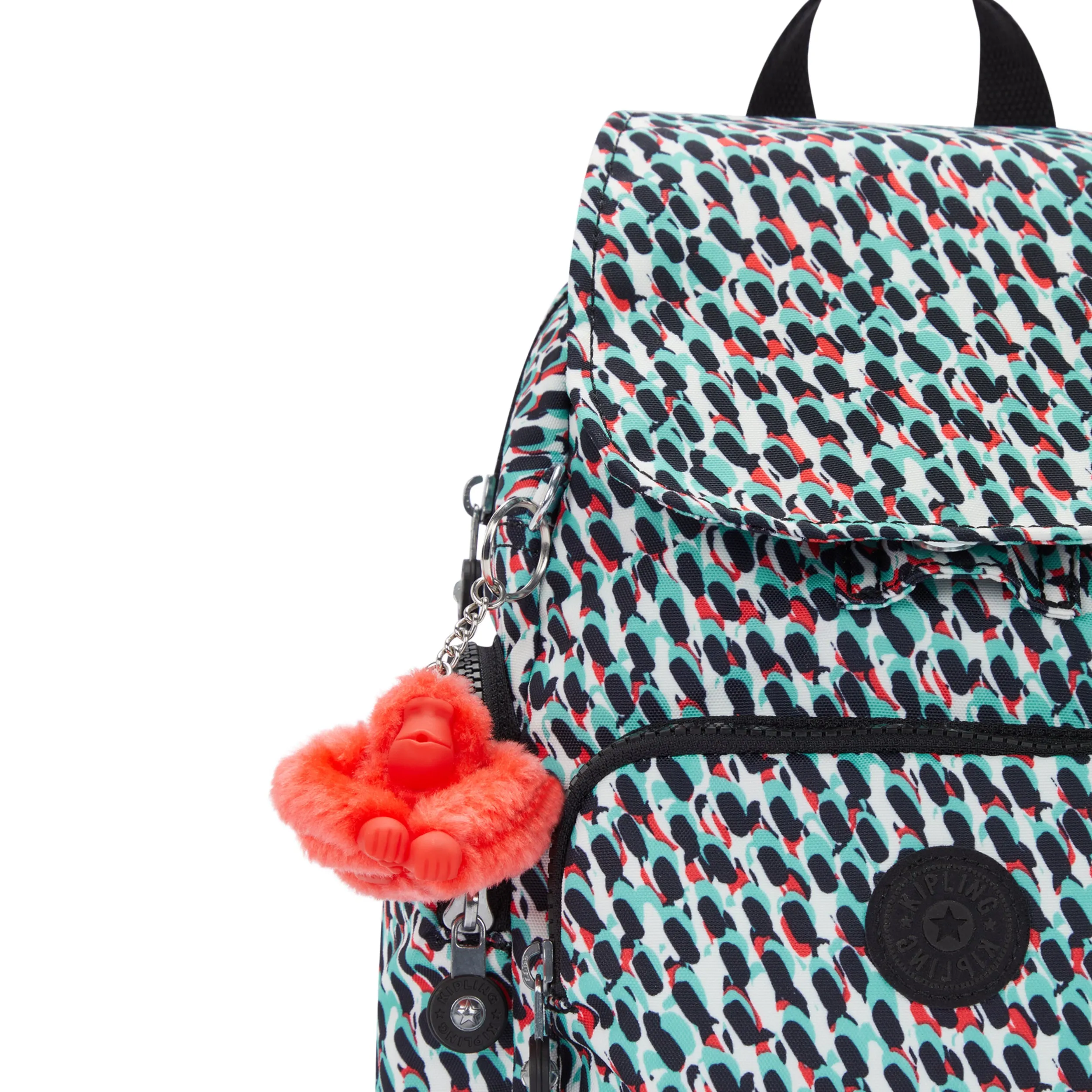 Kipling City Zip Mini Abstract Print Mini Backpack C2I3735-GN6
