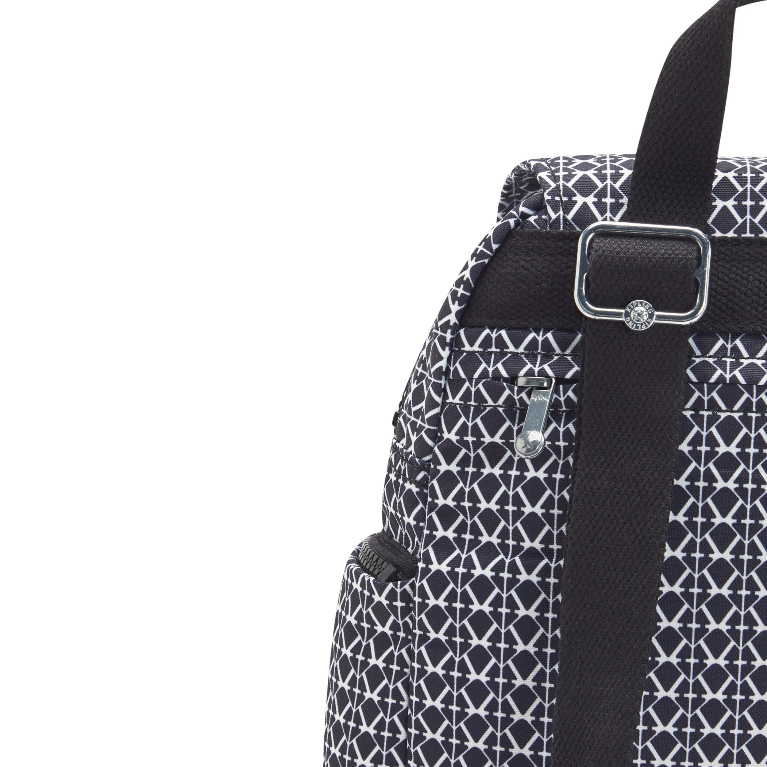 Kipling City Zip Mini Signature Print Mini Backpack C2I3735-DD2