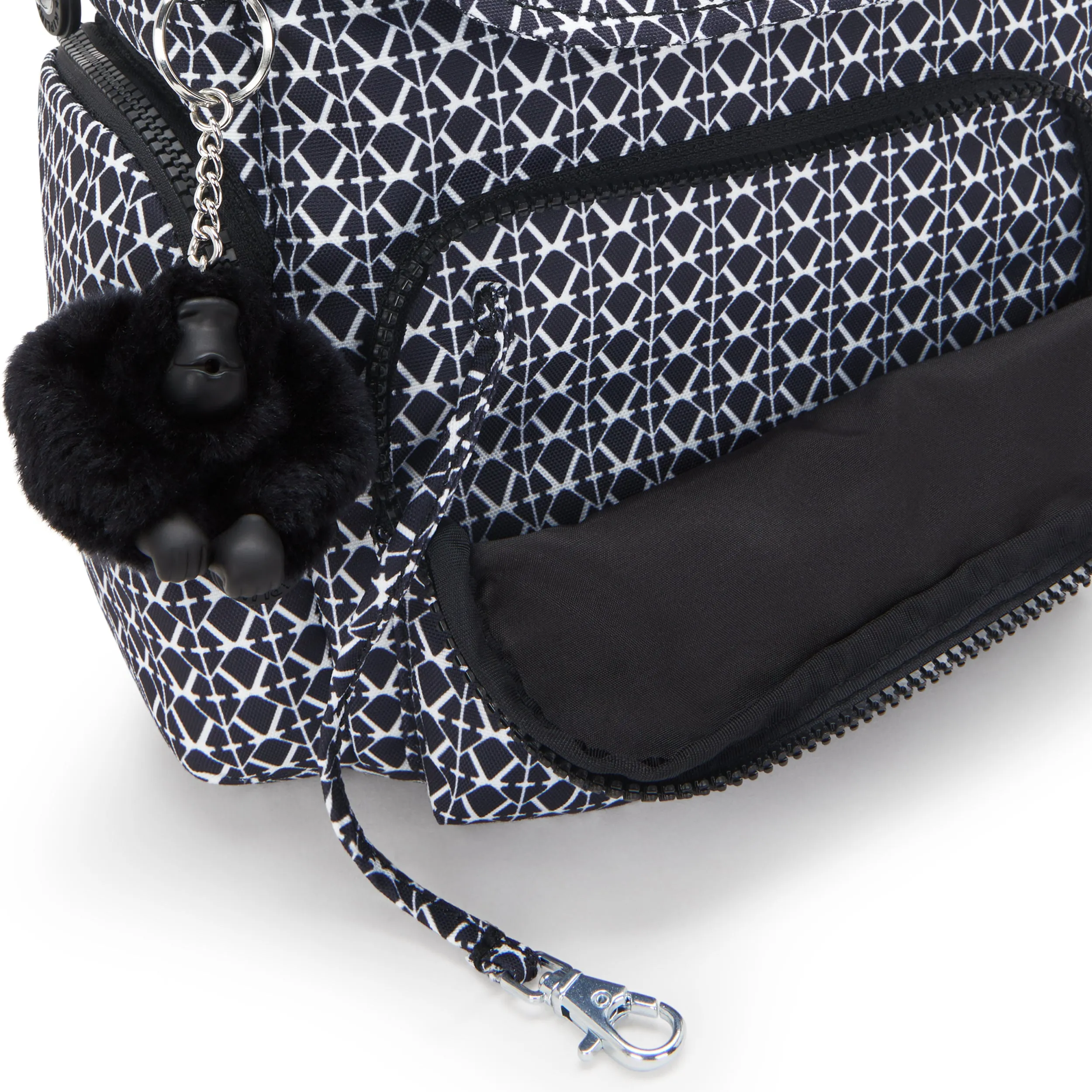 Kipling City Zip Mini Signature Print Mini Backpack C2I3735-DD2