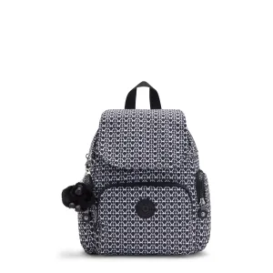Kipling City Zip Mini Signature Print Mini Backpack C2I3735-DD2