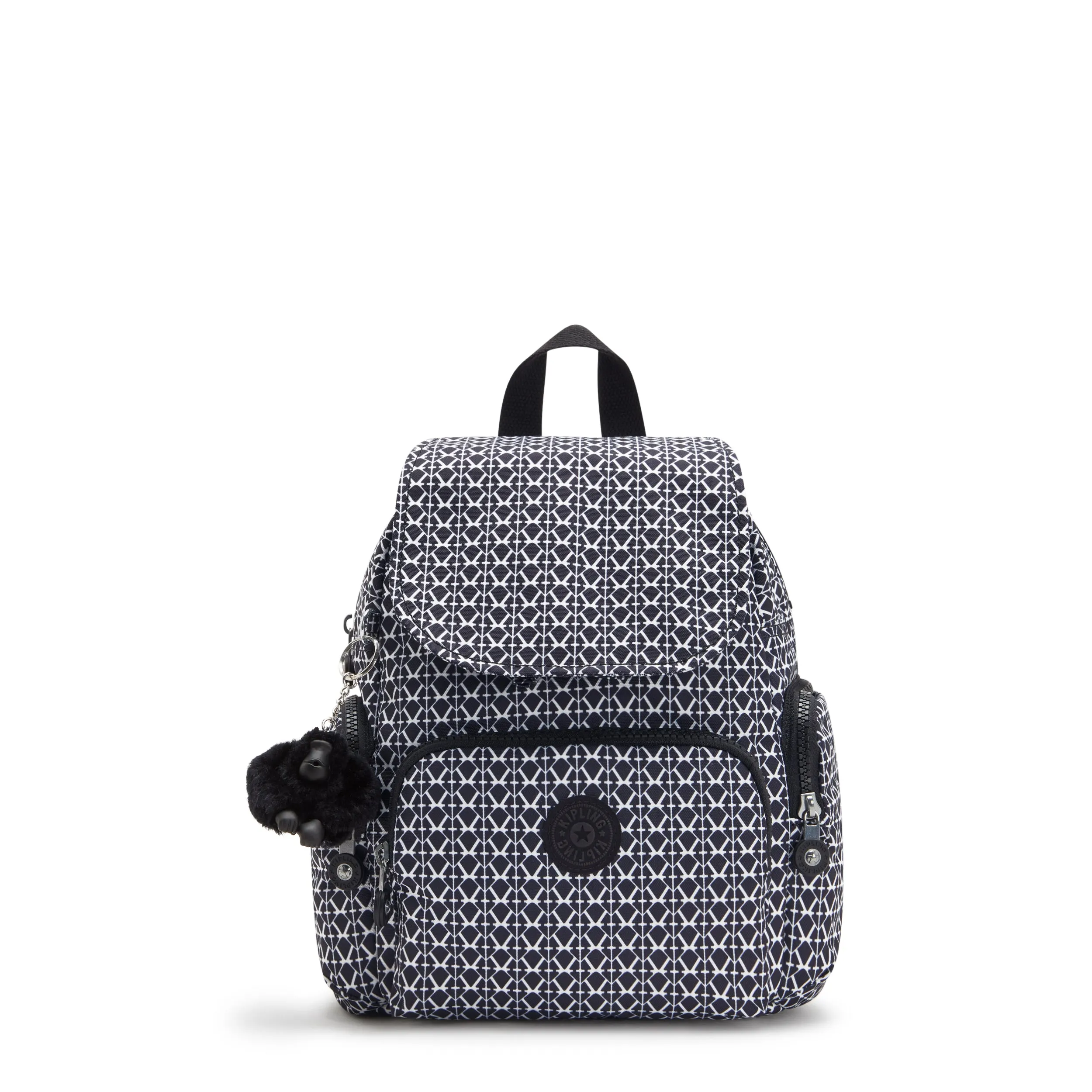 Kipling City Zip Mini Signature Print Mini Backpack C2I3735-DD2