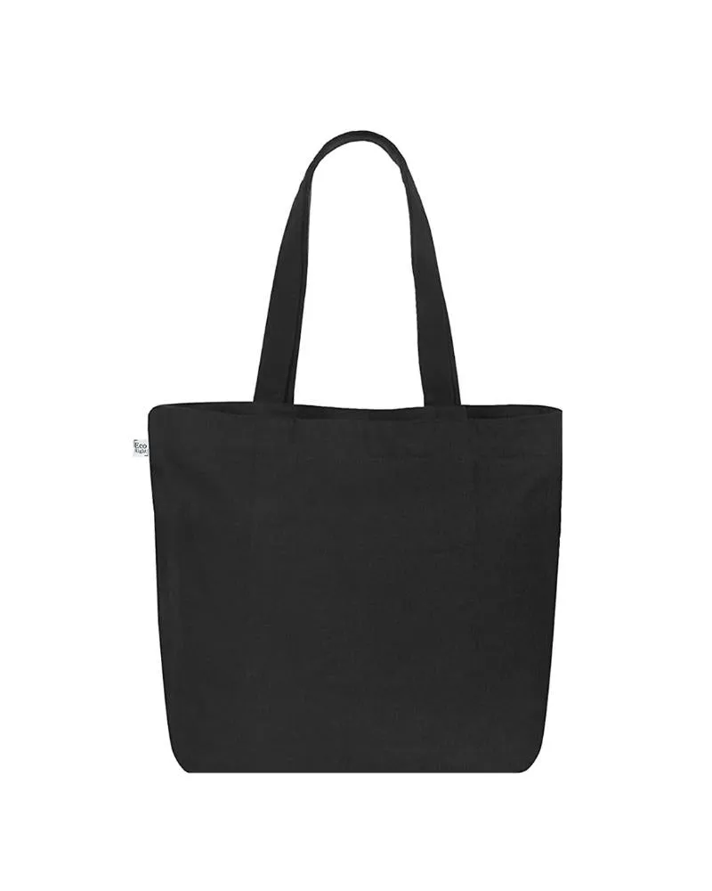 Large Zipper Tote Bag - Mesmerizing Stingray