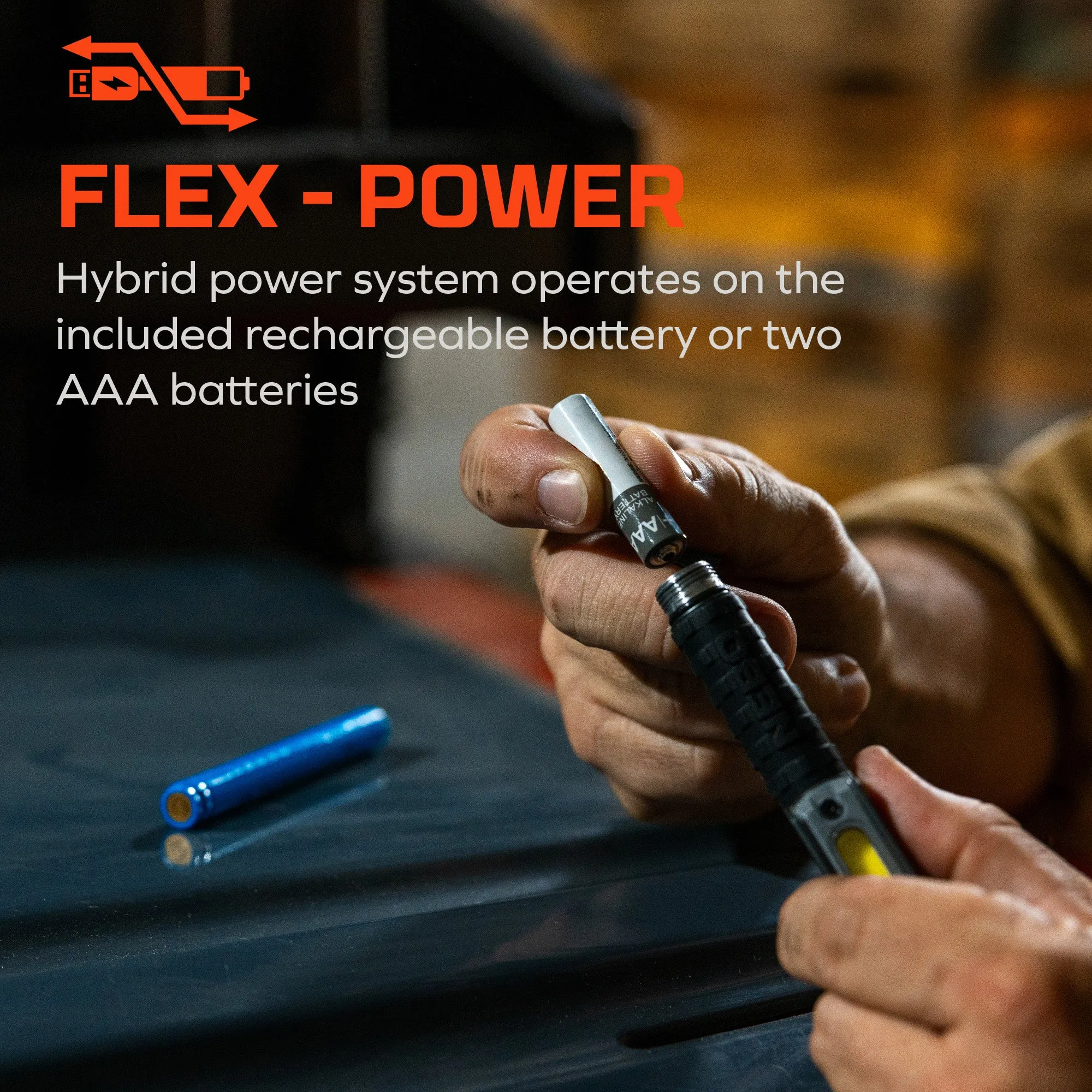 LIL LARRY 500 FLEX, Rechargeable Work Light