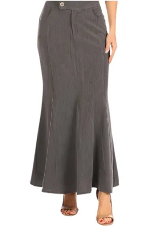 Long Office Skirt Style 908