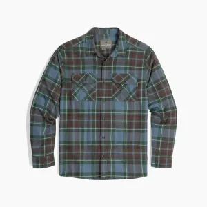 M LOST COAST FLANNEL PLAID LS