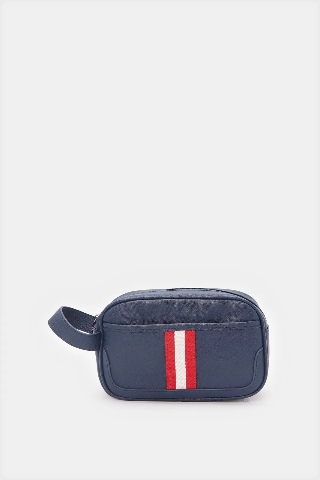 Men Navy Printed Pouch