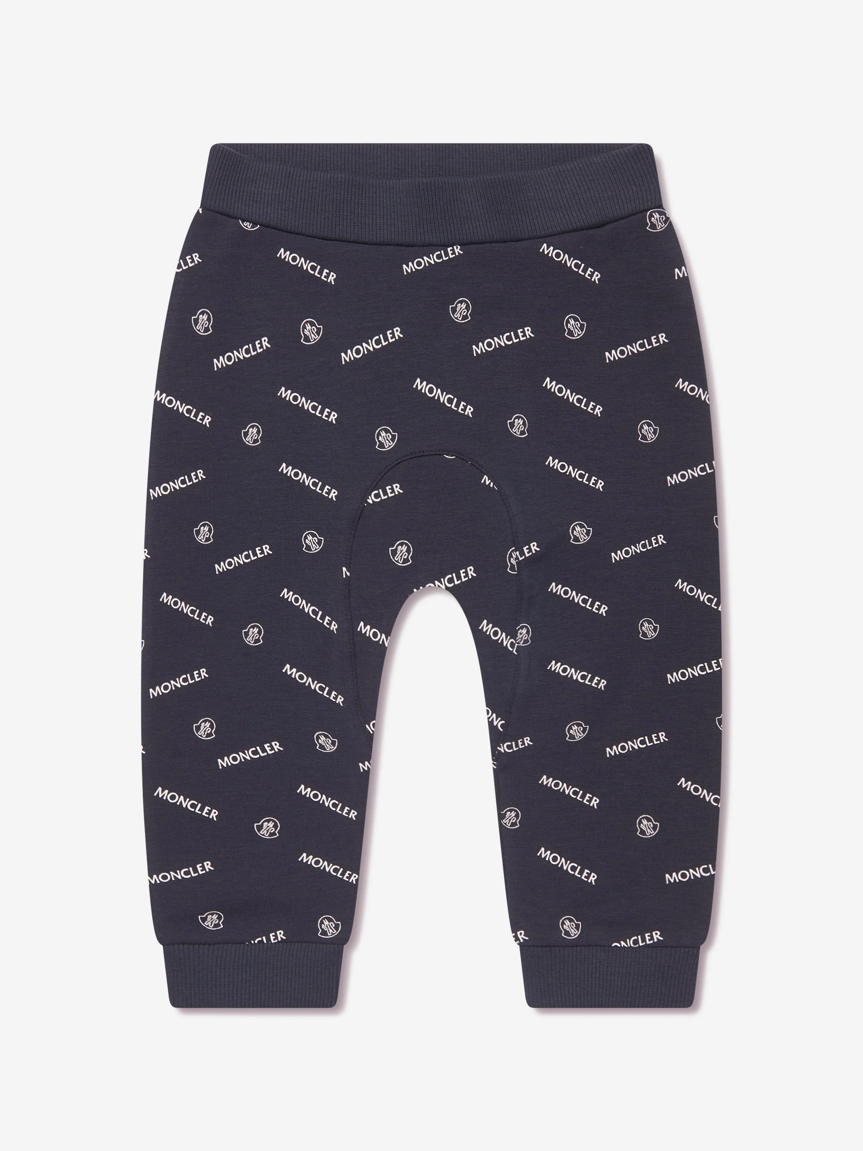 Moncler Enfant Baby Logo Tracksuit in Navy