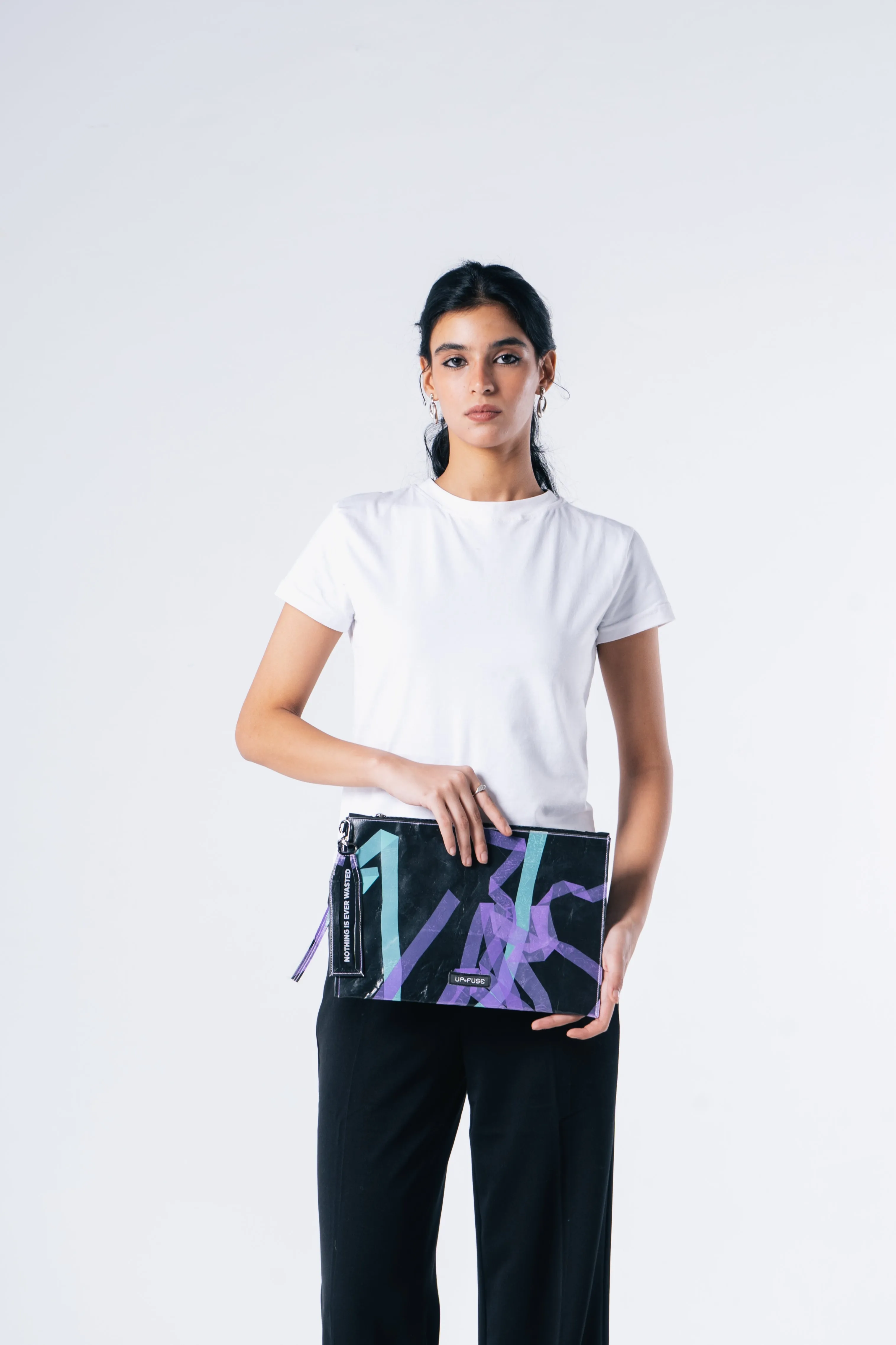 My Everyday Clutch - Blues Confetti