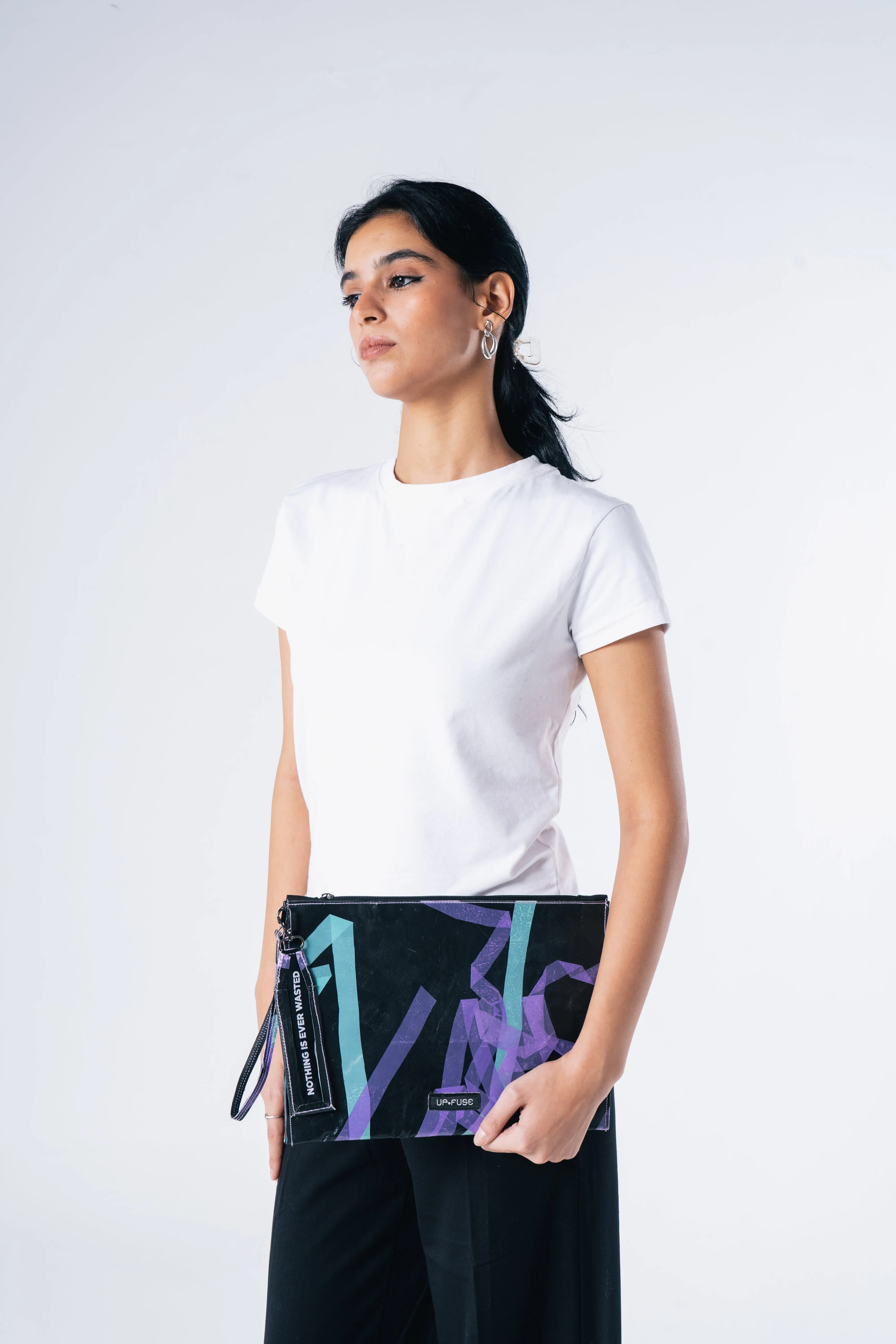 My Everyday Clutch - Blues Confetti