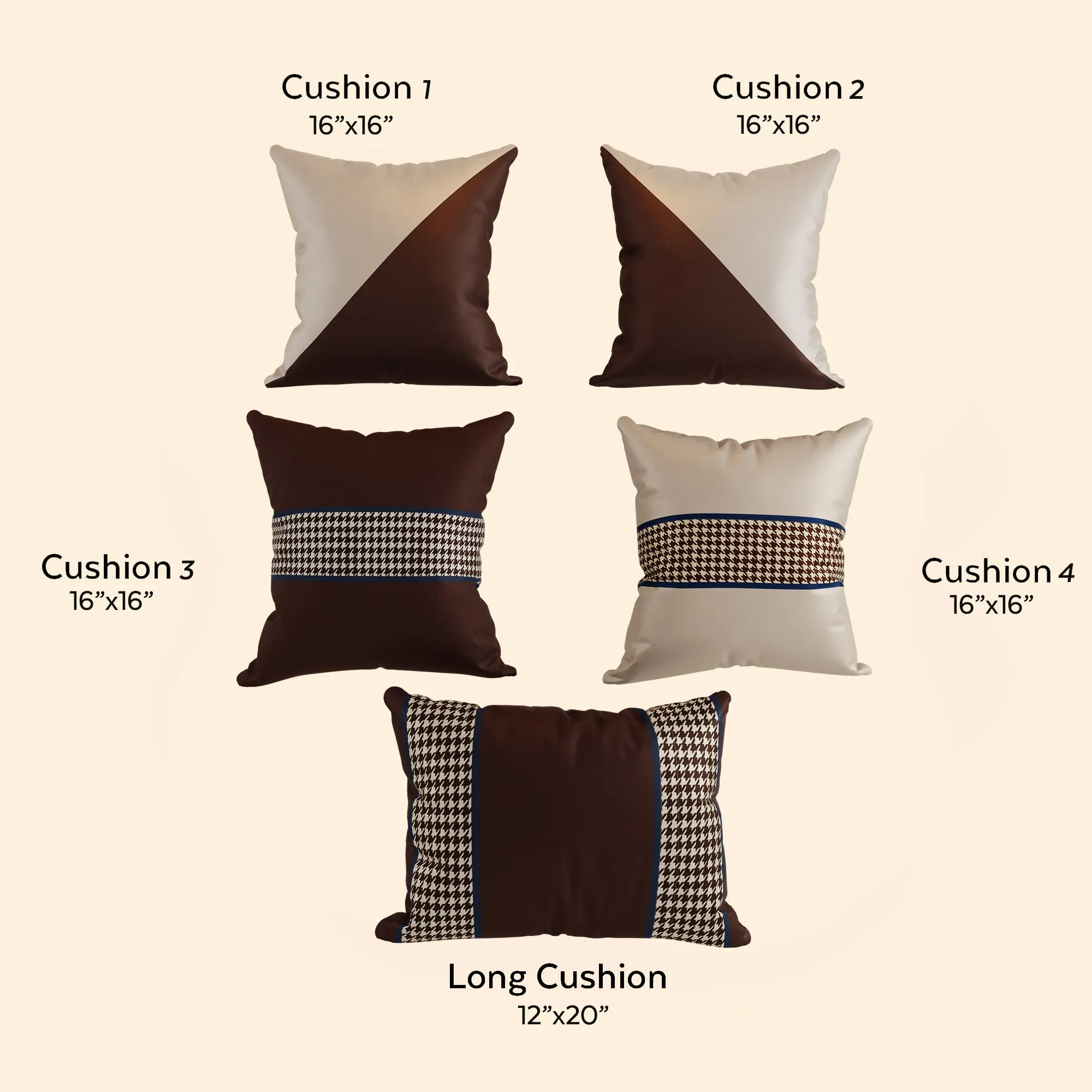 Oasis Urbaine Cushion Cover Set of 5