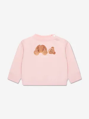 Palm Angels Baby Girls PA Bear Sweatshirt in Pink