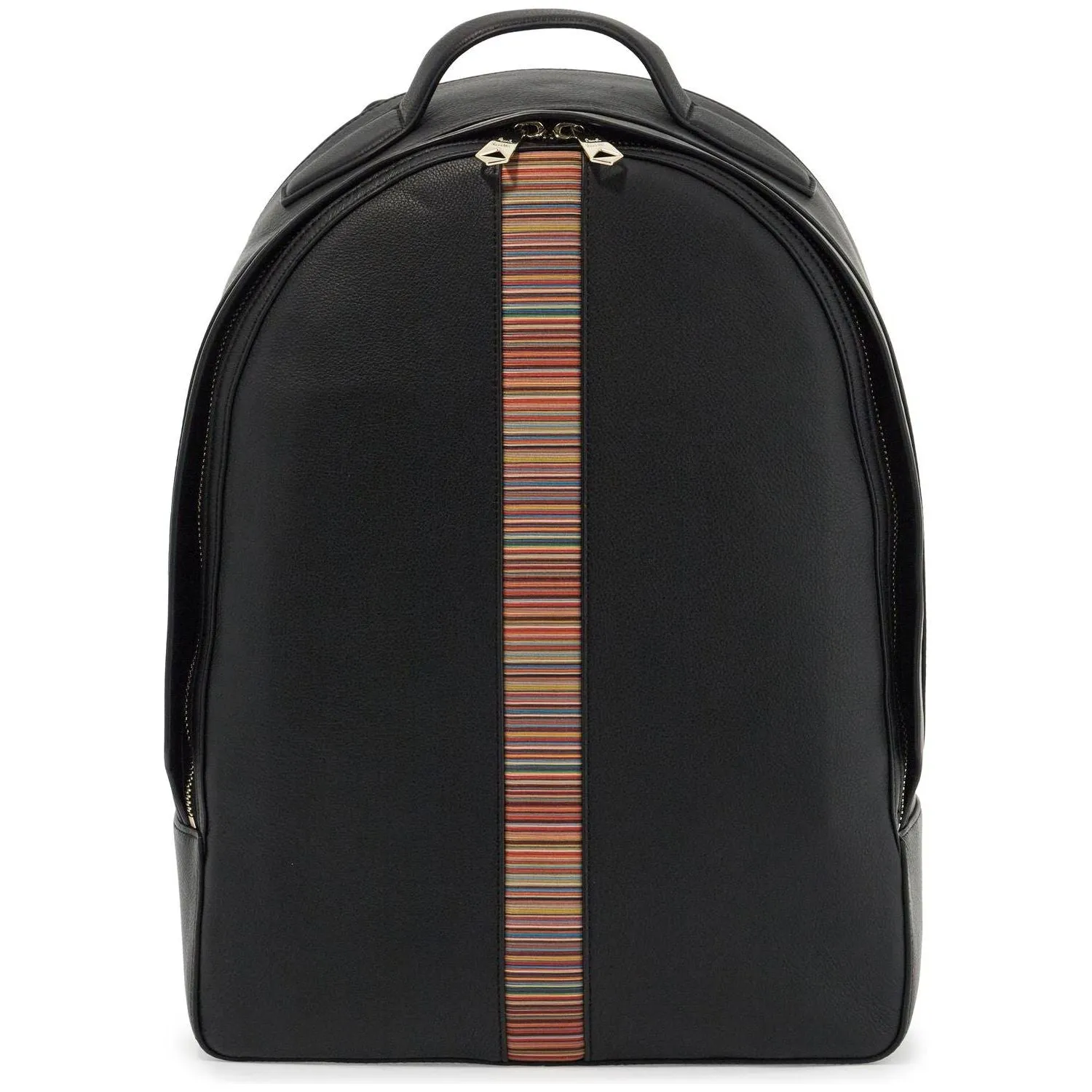 Paul Smith "signature stripe leather backpack"