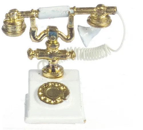 Phone, Classic French Style, White