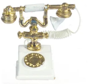Phone, Classic French Style, White