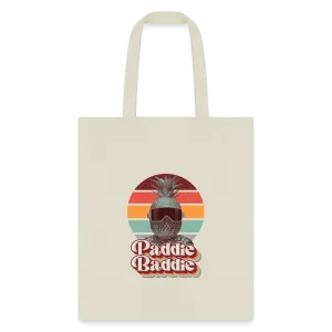 Retro Paddie Baddie Tote Bag