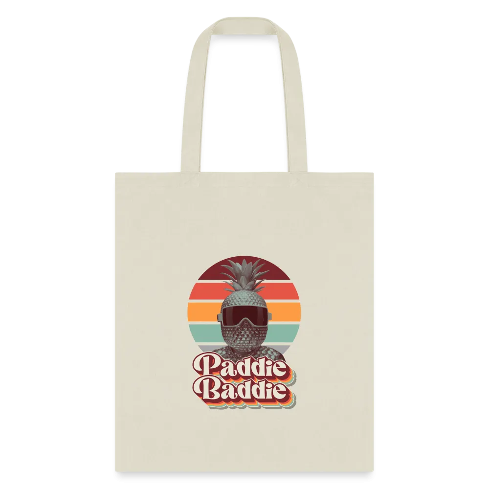 Retro Paddie Baddie Tote Bag