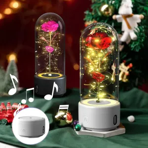 Rose LED Light & Bluetooth Speaker
