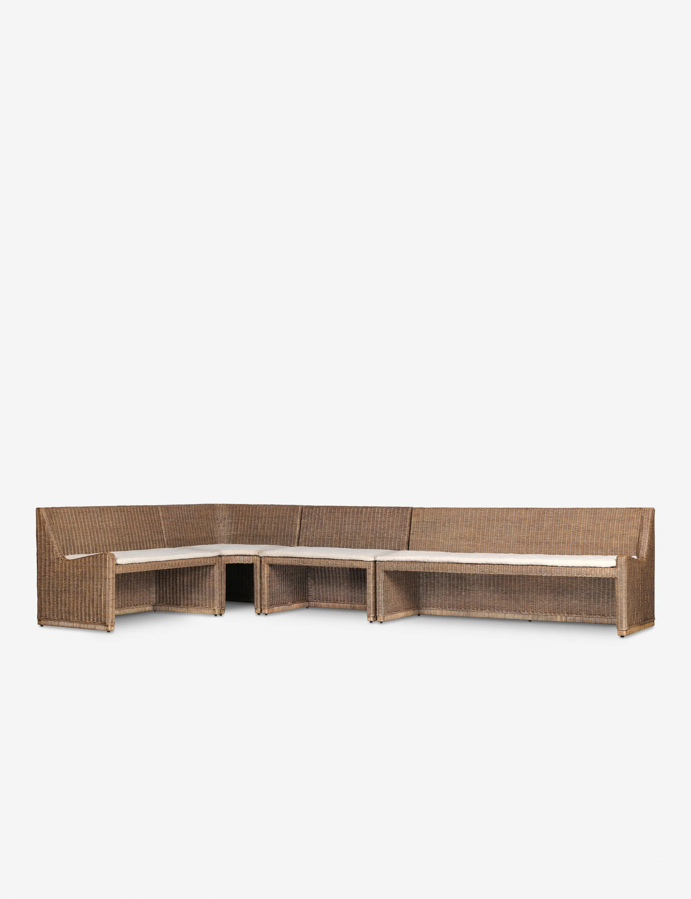 Senna L-Shape Dining Banquette by Amber Lewis x Four Hands