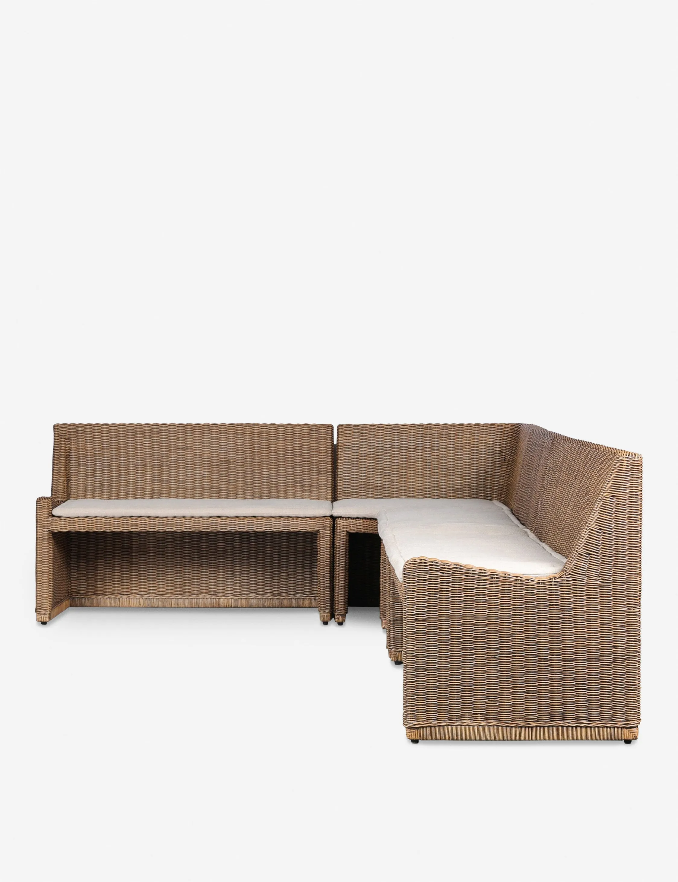 Senna L-Shape Dining Banquette by Amber Lewis x Four Hands