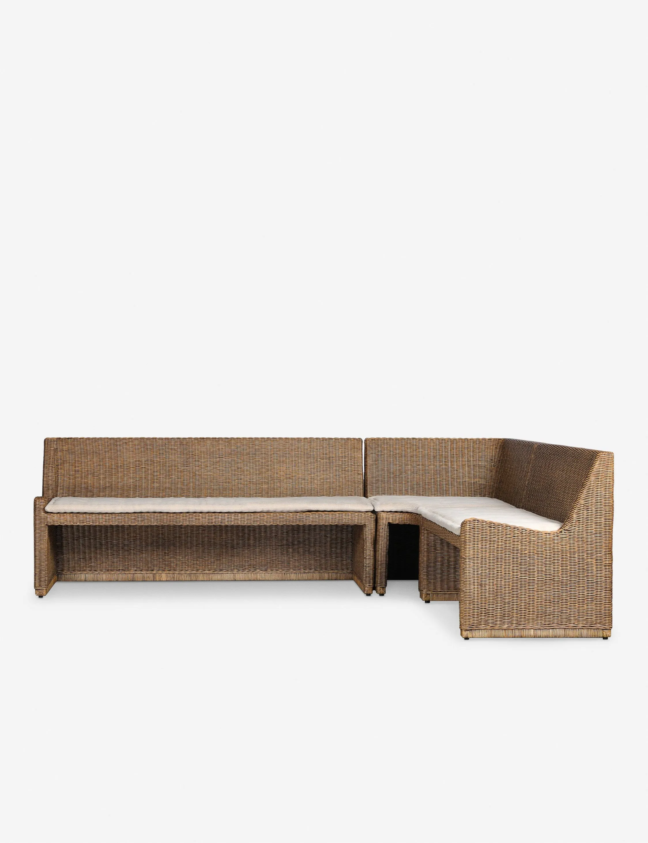 Senna L-Shape Dining Banquette by Amber Lewis x Four Hands