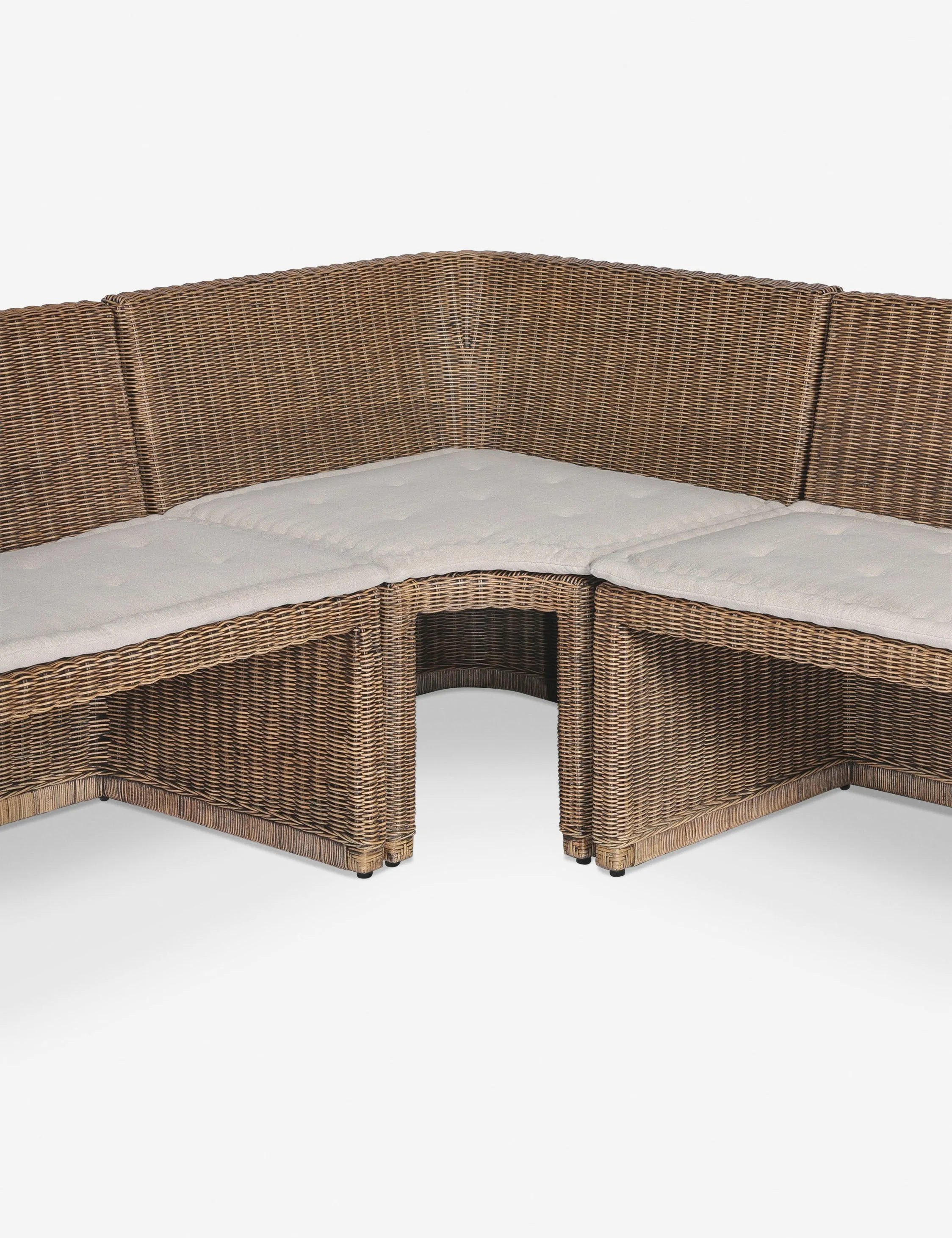 Senna L-Shape Dining Banquette by Amber Lewis x Four Hands