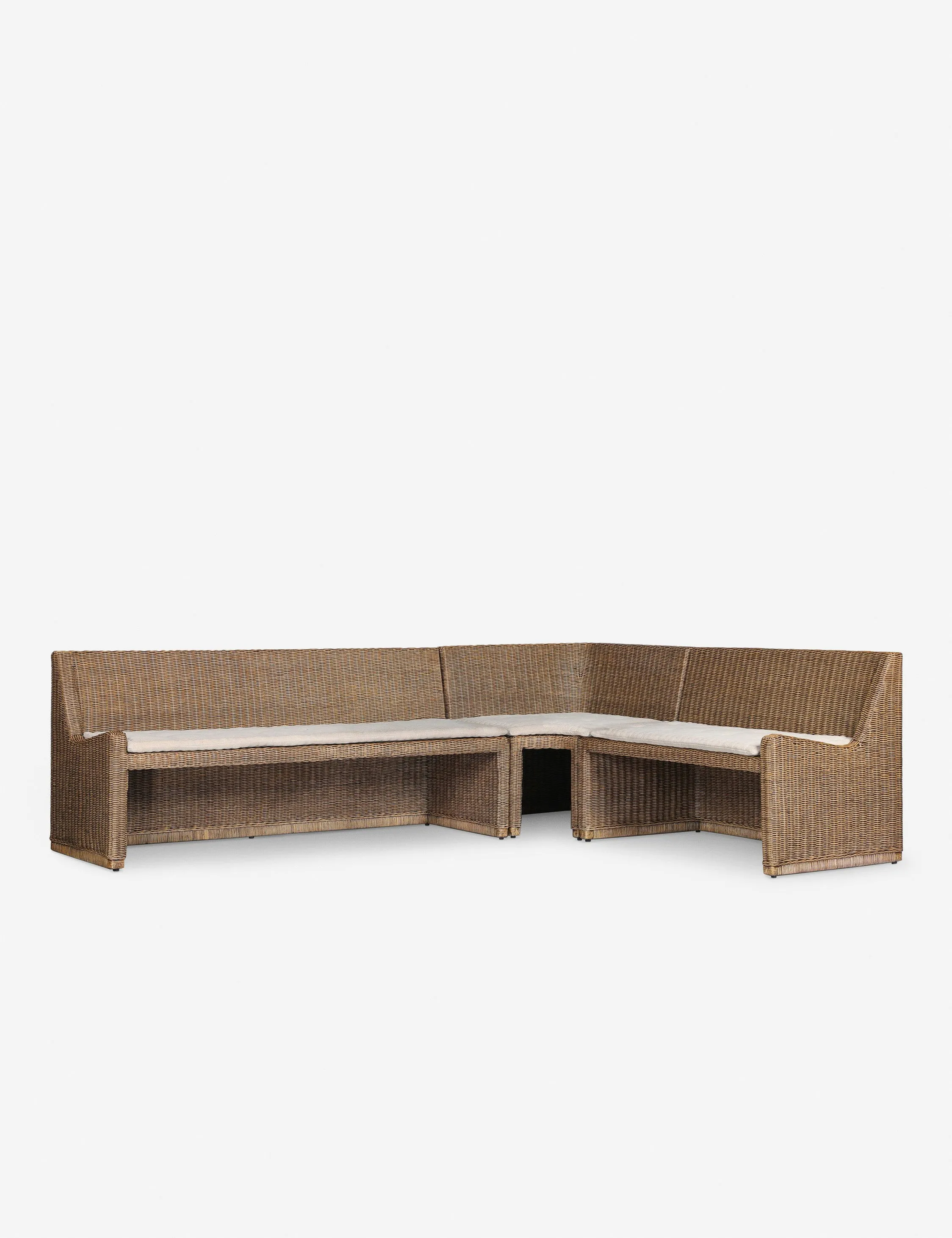 Senna L-Shape Dining Banquette by Amber Lewis x Four Hands